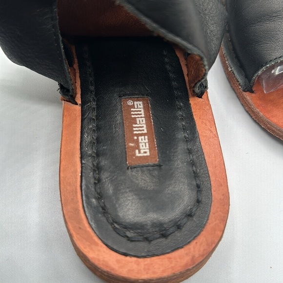 Anthropologie Gee Wawa Leather Open Toe sandals - Picture 4 of 7